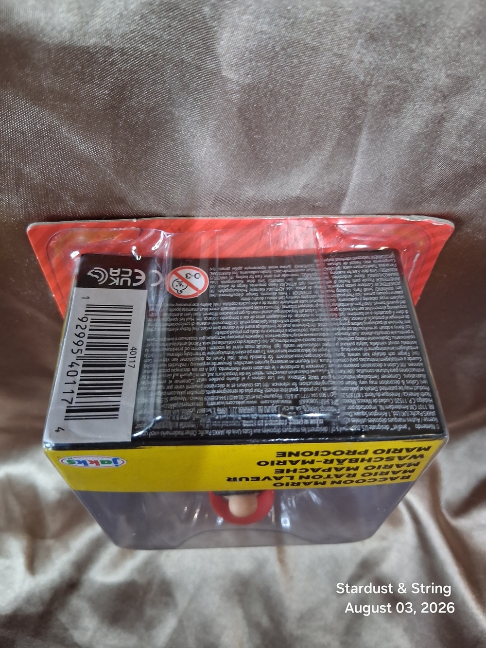 Super Mario Raccoon Mario 2.5 Inch Action Figure Jakks Pacific NIB - Picture 3 of 4